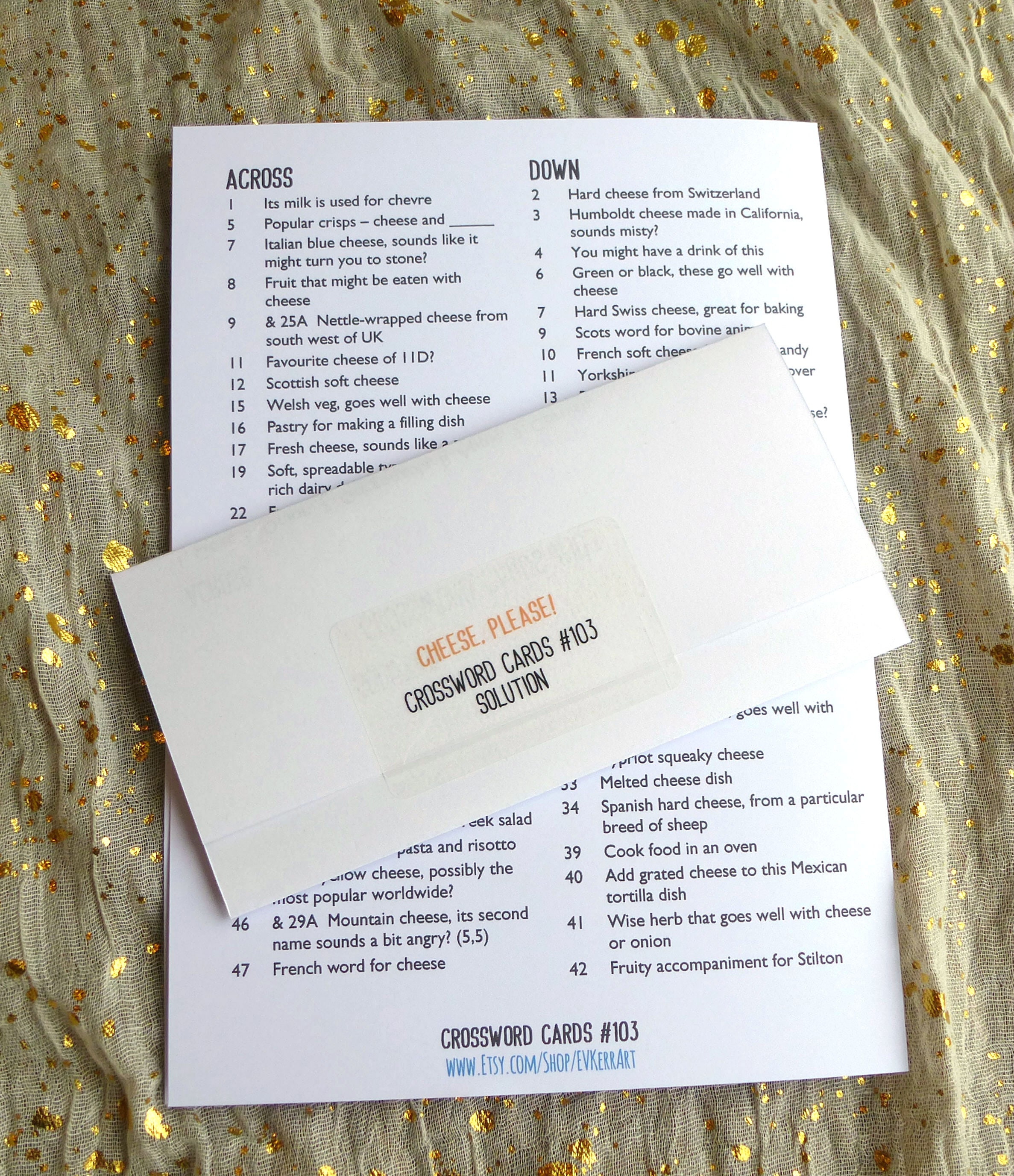 Cheese Please Crossword Card Cheese Themed Crossword Puzzle Greetings Cheese Please Crossword Card Cheese Themed Crossword Puzzle Greetings
