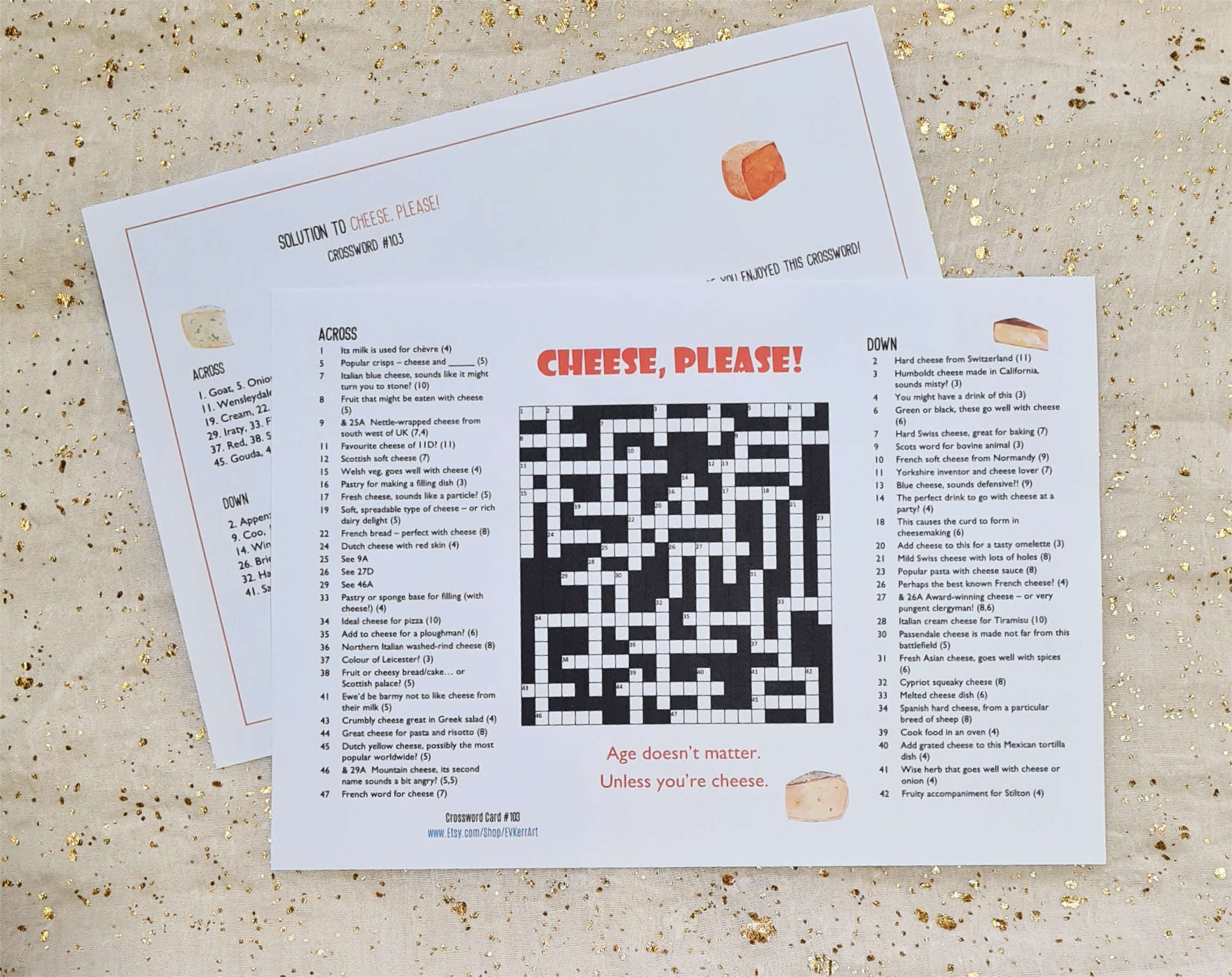 Italian cheese crossword clue