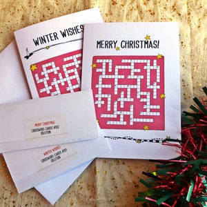 Merry Christmas Printable Crossword Christmas themed crossword puzzle image 3