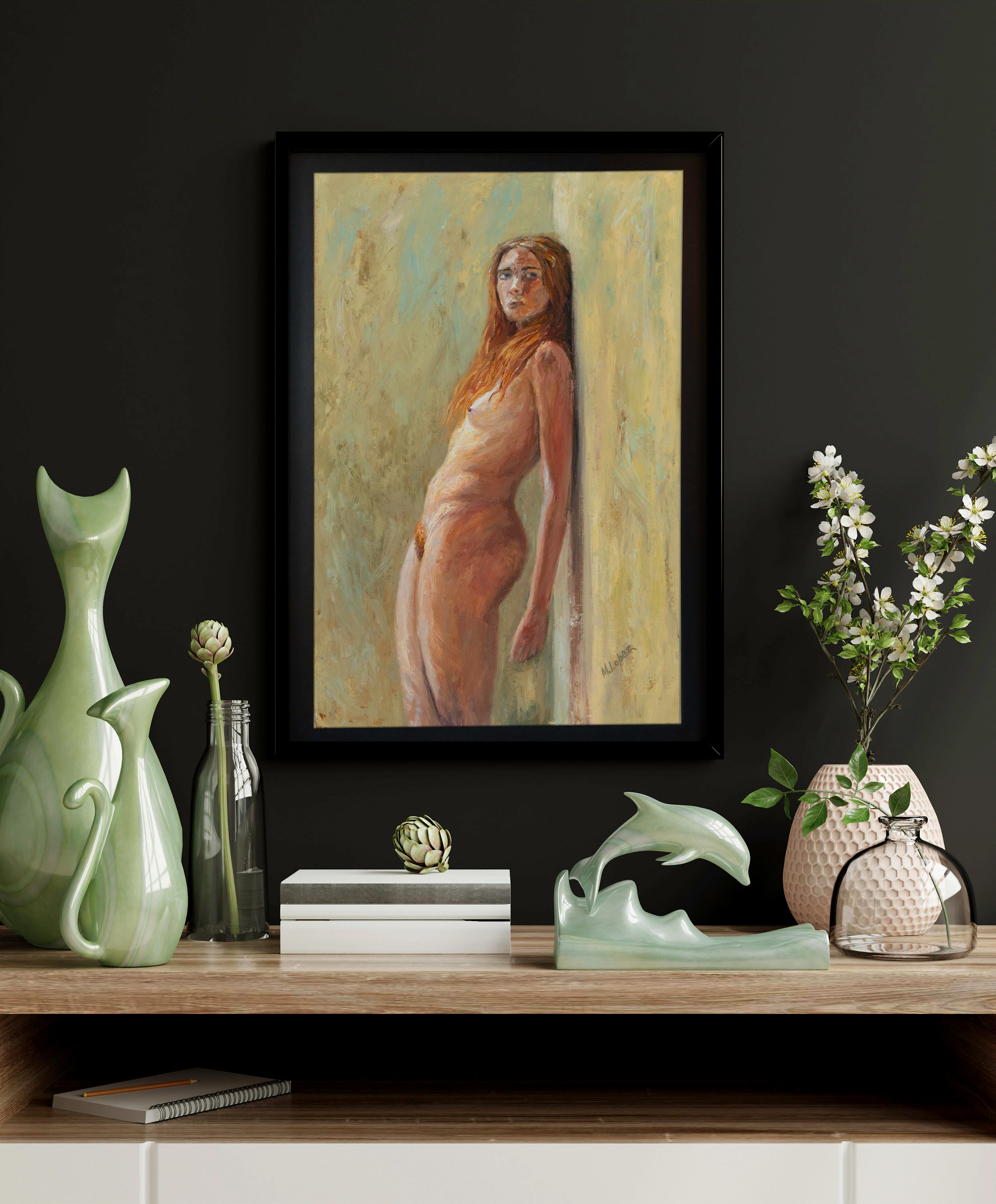 Sex Photo Frame - Lovenude Porn Sex Sexy Oil Painting 26x 16 on - Etsy UK