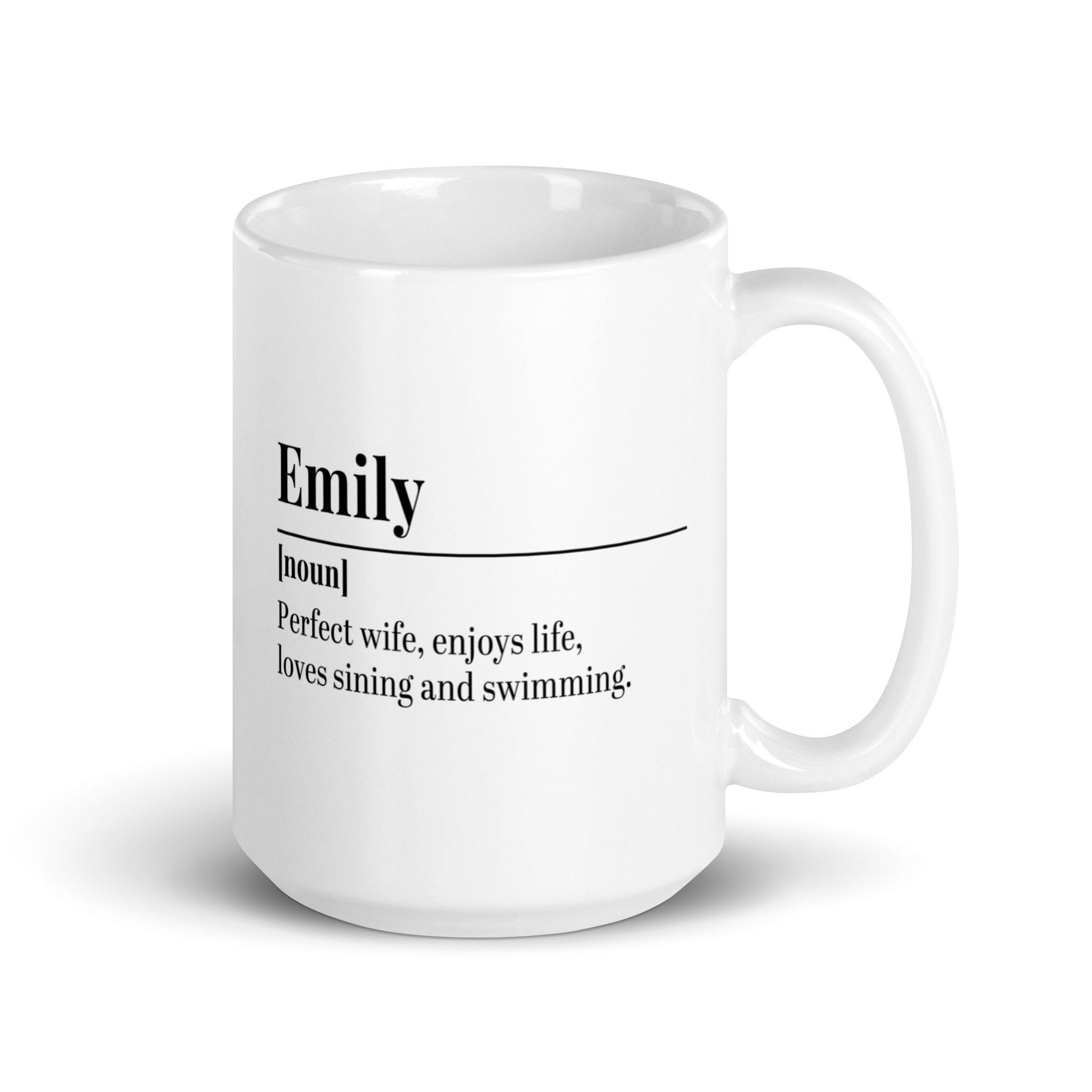 Definition Name and Personalities Coffee Mug Gift Ideas Coffee Mug Gift
