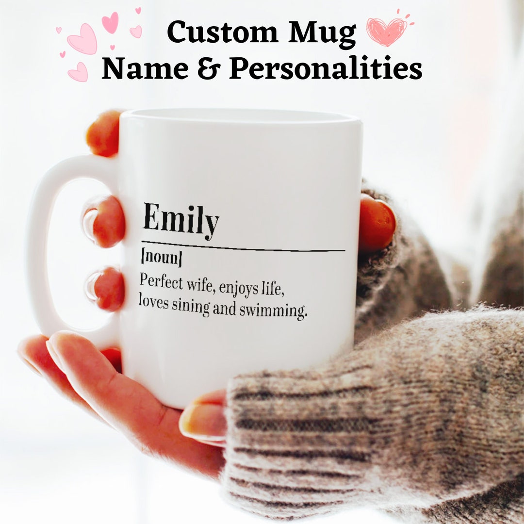 Definition Name and Personalities Coffee Mug Gift Ideas Coffee Mug Gift
