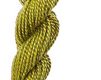 Size 5 Very Light Avocado Green DMC 115 5-471 Pearl Cotton Thread