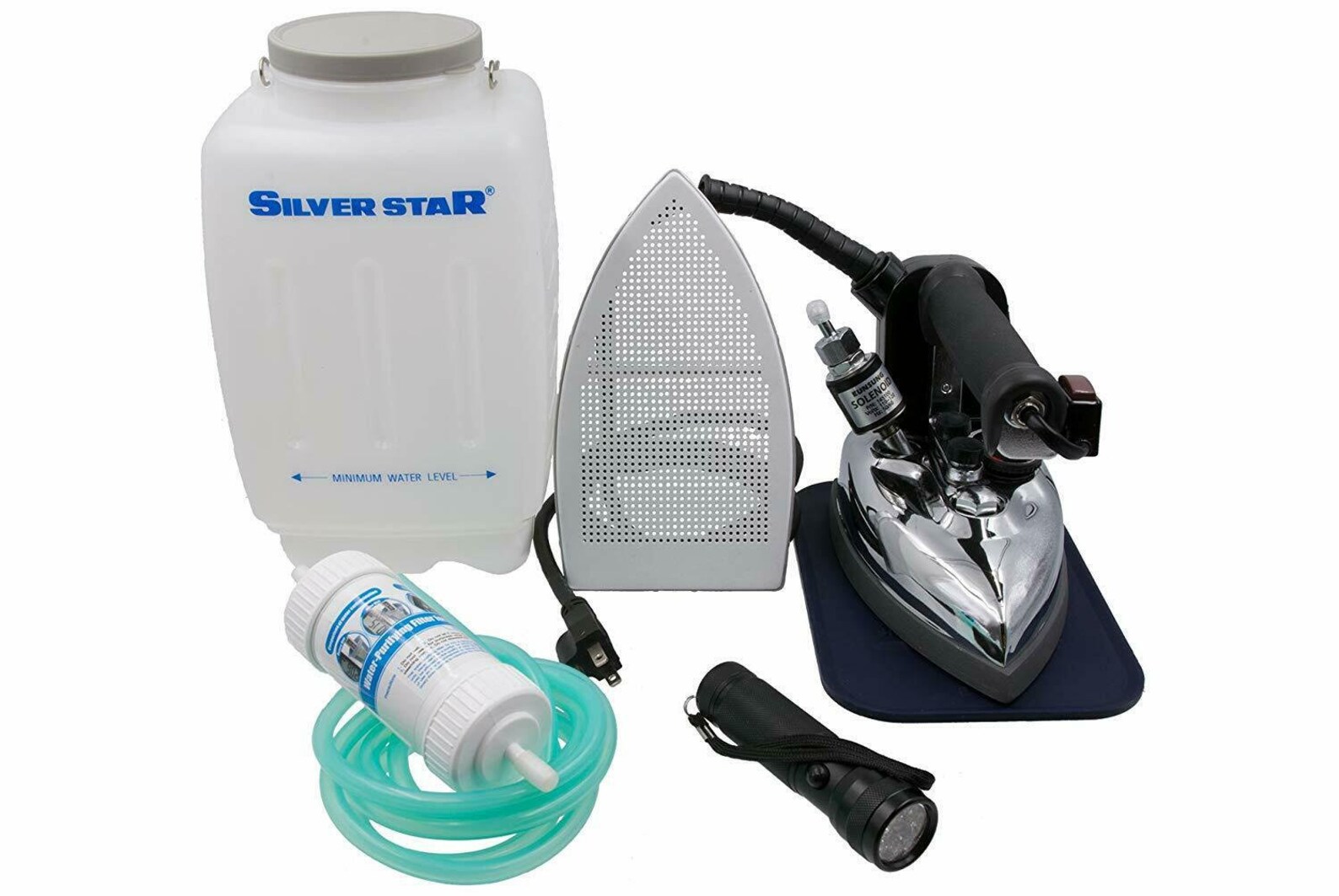 Silver Star Industrial Aluminium Steam Iron ES85AF W/ Teflon Etsy