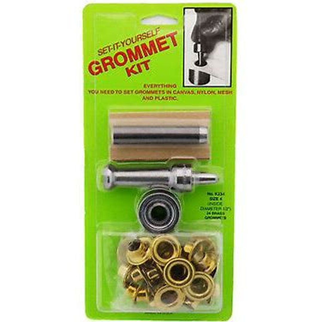 150 Sets Grommet Tool Kit 1/2 Inch, Bronze Grommets, Metal Grommet Kit With  In