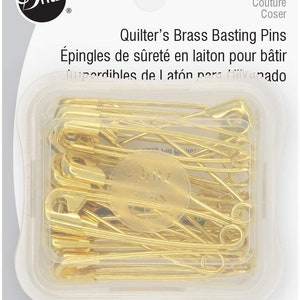 Size Number 2 Gold Safety Pins BULK 1.5 Inch 1440 Pieces