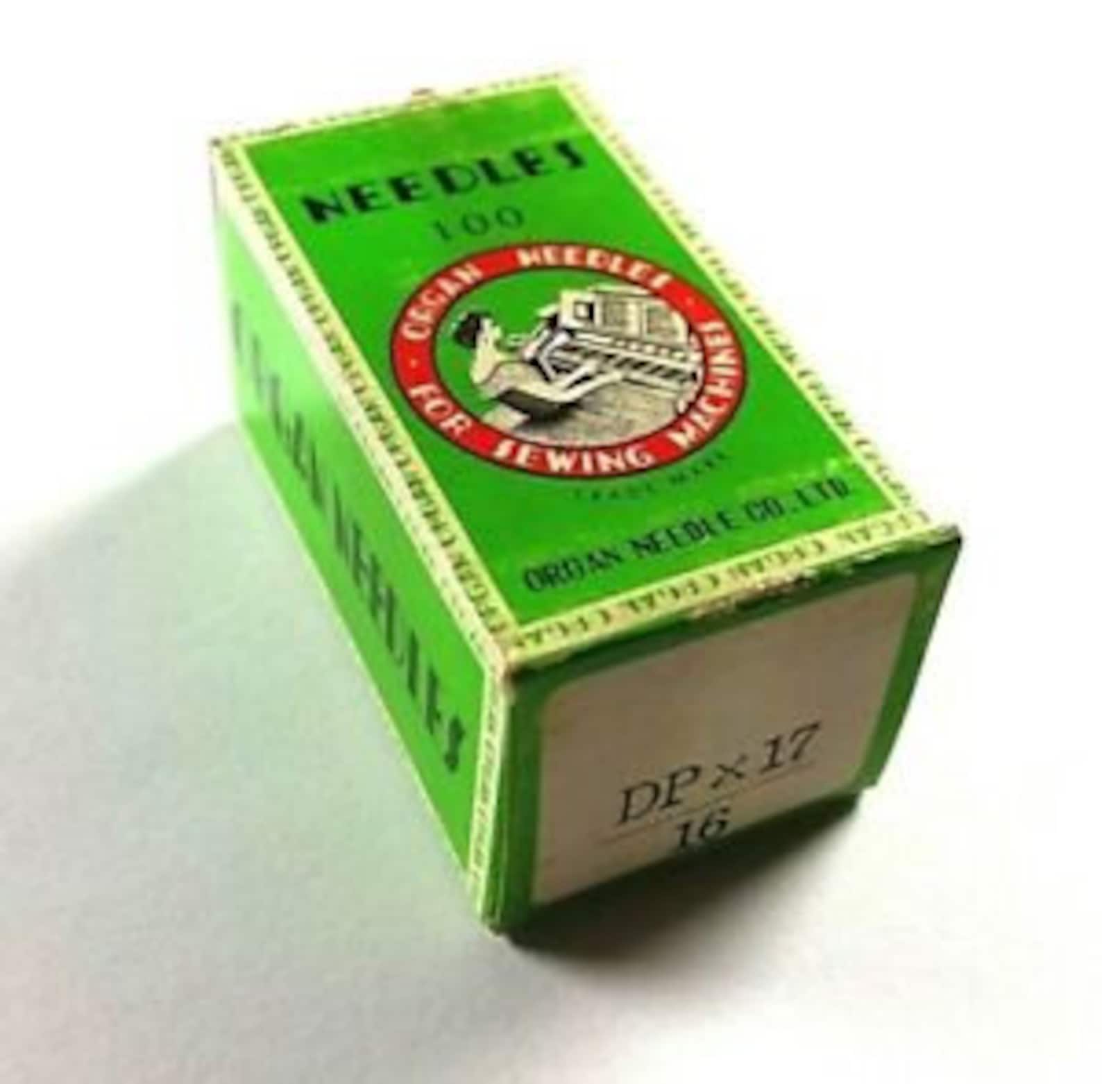 ORGAN Sewing Machine Needles DPX17, 2167, 135X17 SIZE 100/1610 per Packmade in Japan Etsy