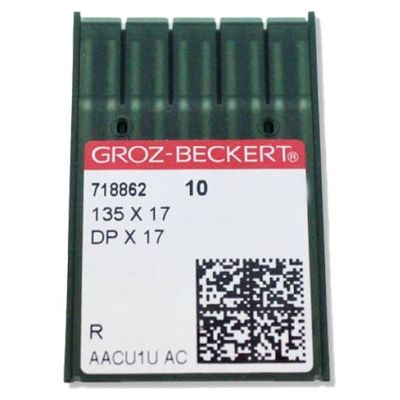 Groz Beckert DP17 135x17 Needles Size 140/22-10 per Pack - Etsy