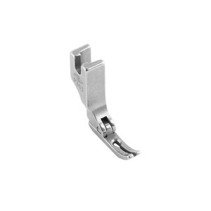 Hinged narrow zipper foot for industrial sewing machines # 40322SH/P363