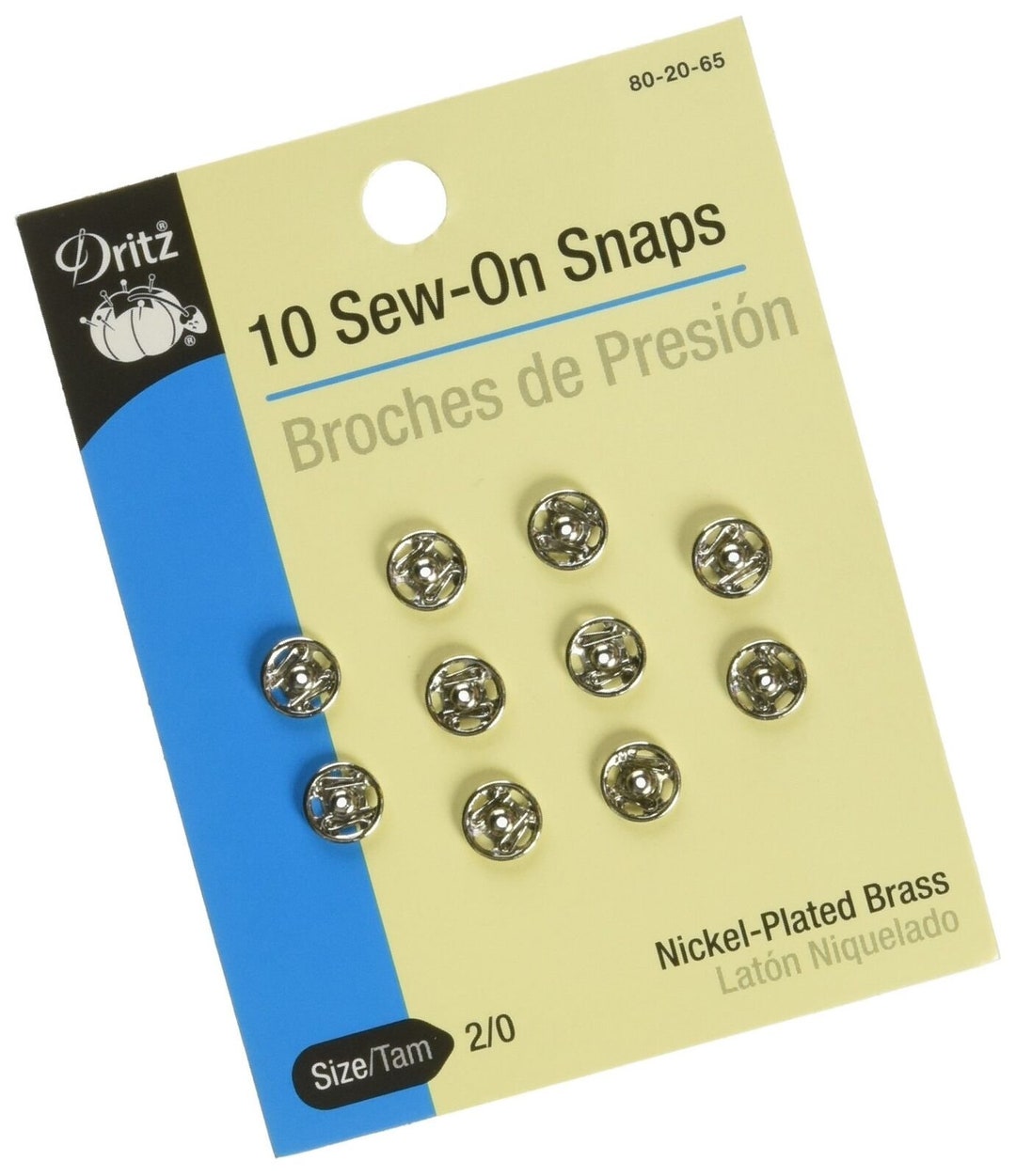 Dritz Sewon Snaps Nickel Size 2/010 Ct.802065 Etsy