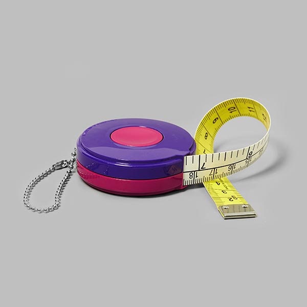 Pink Retractable Tape Measure With Personalized Logo Manufacturers