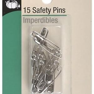 Dritz 1 1/16" 15 Safety Pins #72-1
