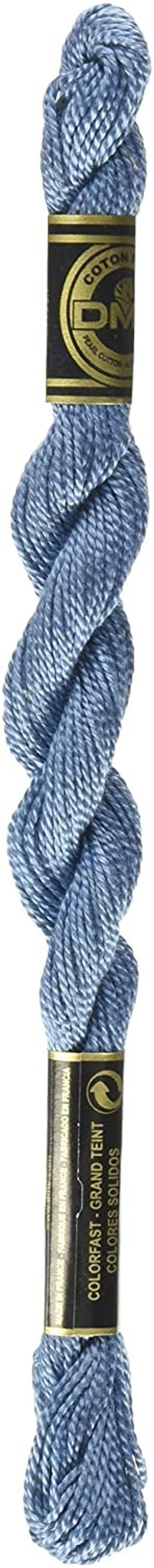 Size 12 Medium Antique Blue DMC 931 Perle Cotton Thread