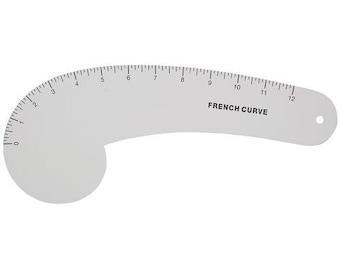 perfk 9 Stück/Set Kunststoff French Curve Lineale Zeichnung Vorlagen Curved Französische Kurve kurvenlineal