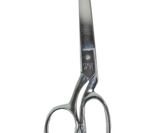 18 cm Schneiderschere mit gebogenem Griff - made in Italy
