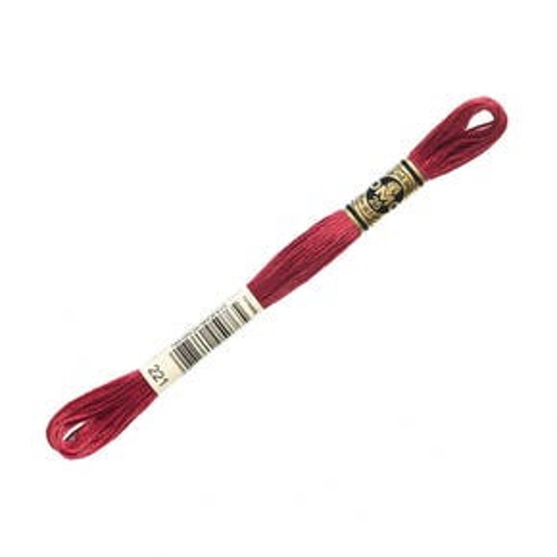 DMC 117221 Six Stranded Cotton Embroidery Floss Very Dark Etsy