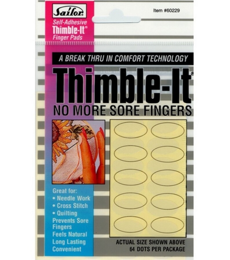 Selfadhesive Thimbleit Finger Pads64/pkgmade in USA Etsy