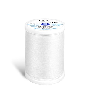 Coats & Clark Dual Duty XP Thread - Weiß, 250 Yards-#100