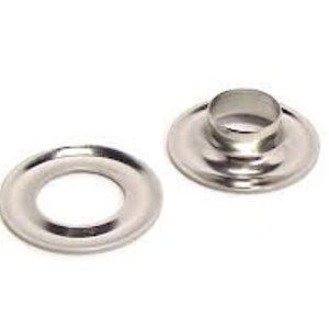 MPN# 13126 50 QTY-C S N1-6-NICKEL Grommets and Plain Washers,size 6 Osborne and Co.-No MPN# 13126 50 QTY-C S N1-6-NICKEL Grommets and Plain Washers,size 6 Osborne and Co.-No
