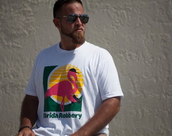Florida Robbery White T-shirt