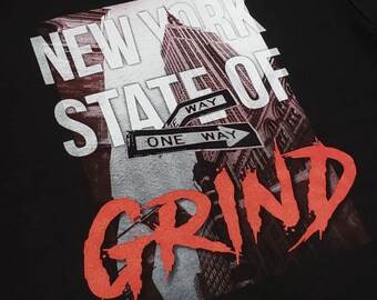 New York State Of Grind Black Tshirt