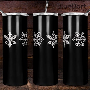 Pyrex Snowflake | 20oz Skinny Tumbler Straight & Tapered Sublimation PNG | DD80