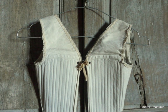 antique french child training corset
