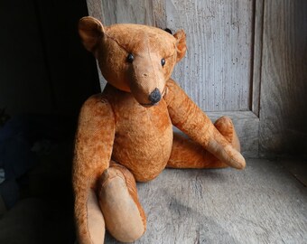 antique vintage steiff replica ?  teddy bear