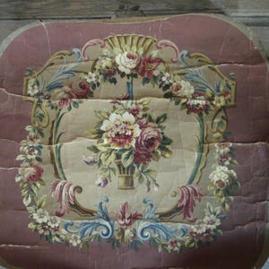 aubusson antique French aubusson tapestry patern cartoon painting