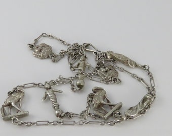 Peruzzi Sterling Silver and Yellow Citrine Filigree Bracelet