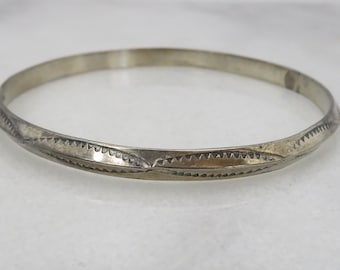 Vintage Taje Navajo Sterling Silver Wide Twist Cuff Bracelet - Etsy