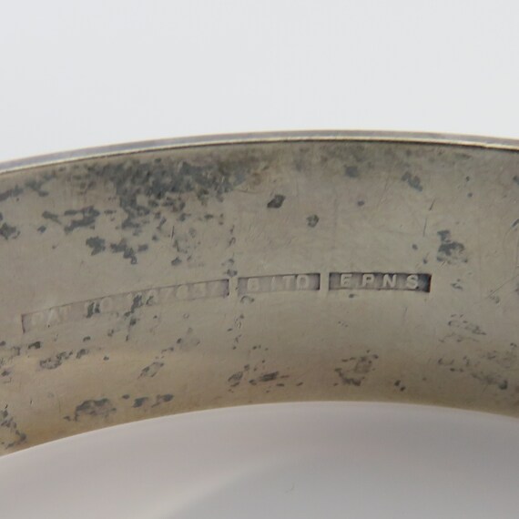 Victorian Silver Filled Bangle Bracelet. - image 3