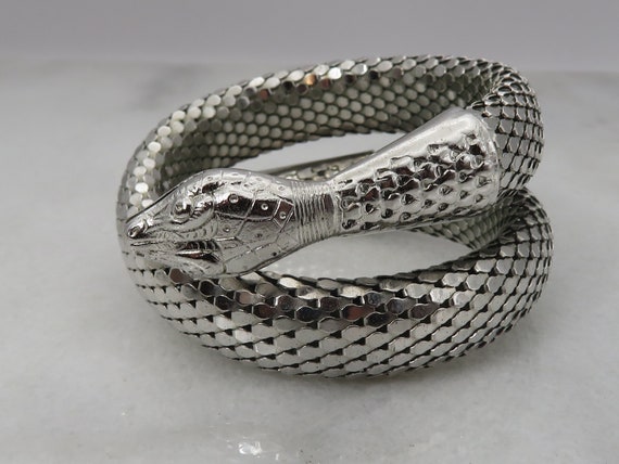 Amazon.com: Presentski Snake Bracelet Sterling Silver Open Bangle Serpent  Bracelet Vintage Silver Bracelet for Women Girls: Clothing, Shoes & Jewelry