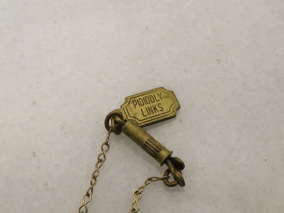 Vintage Crystal Pididdly links Necklace. - image 2