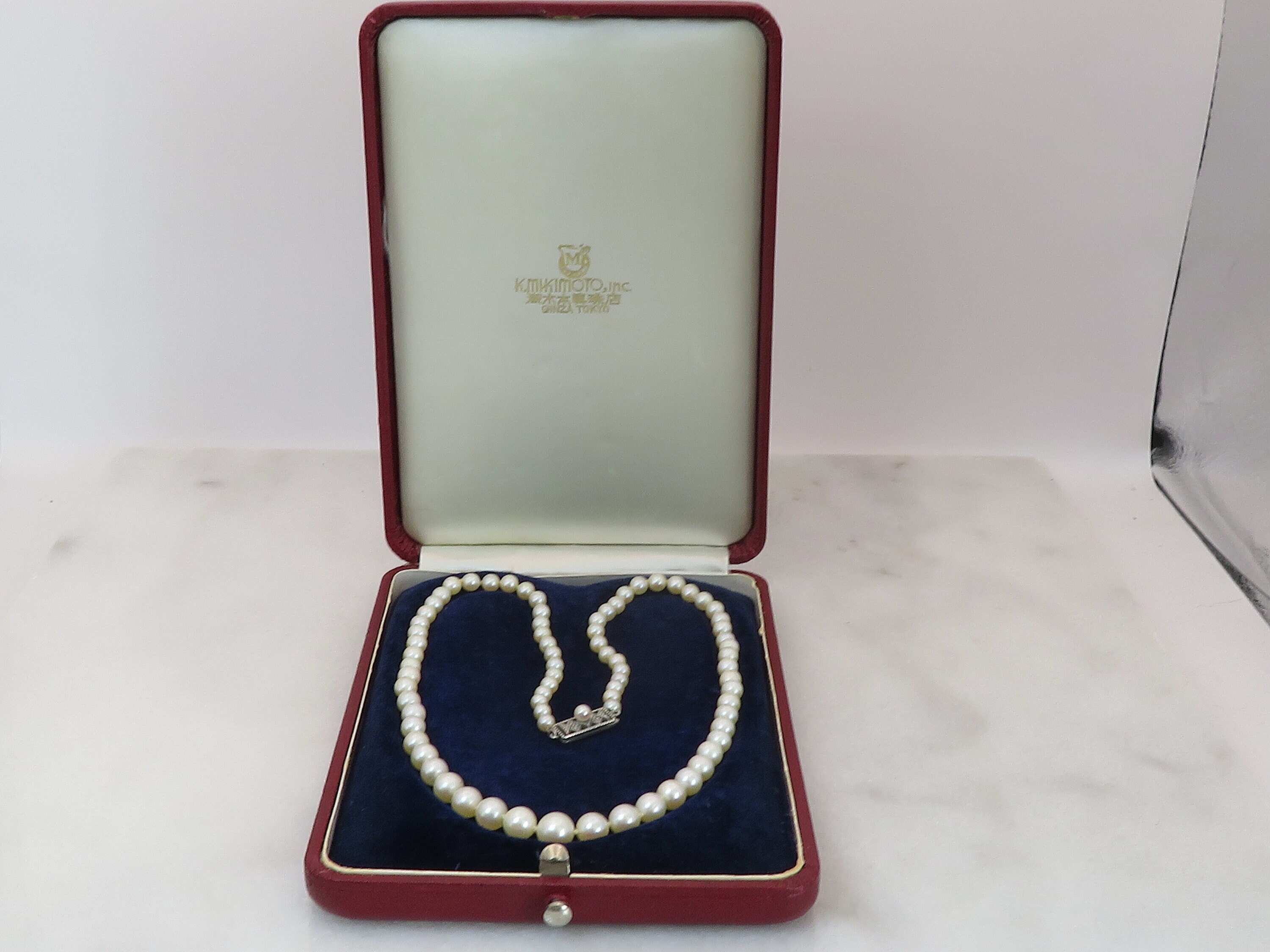 Mikimoto pearl box - Etsy 日本