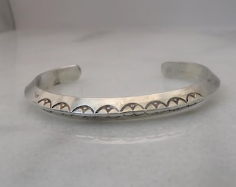 Vintage Taje Navajo Sterling Silver Wide Twist Cuff Bracelet - Etsy