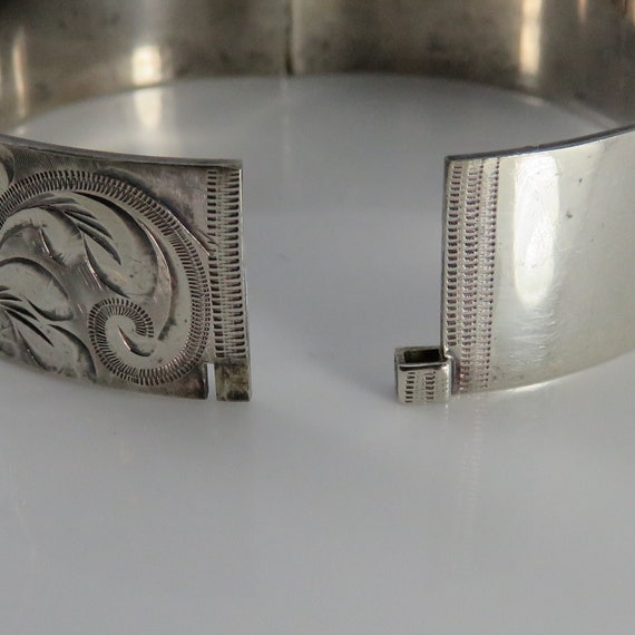 Victorian Silver Filled Bangle Bracelet. - image 2