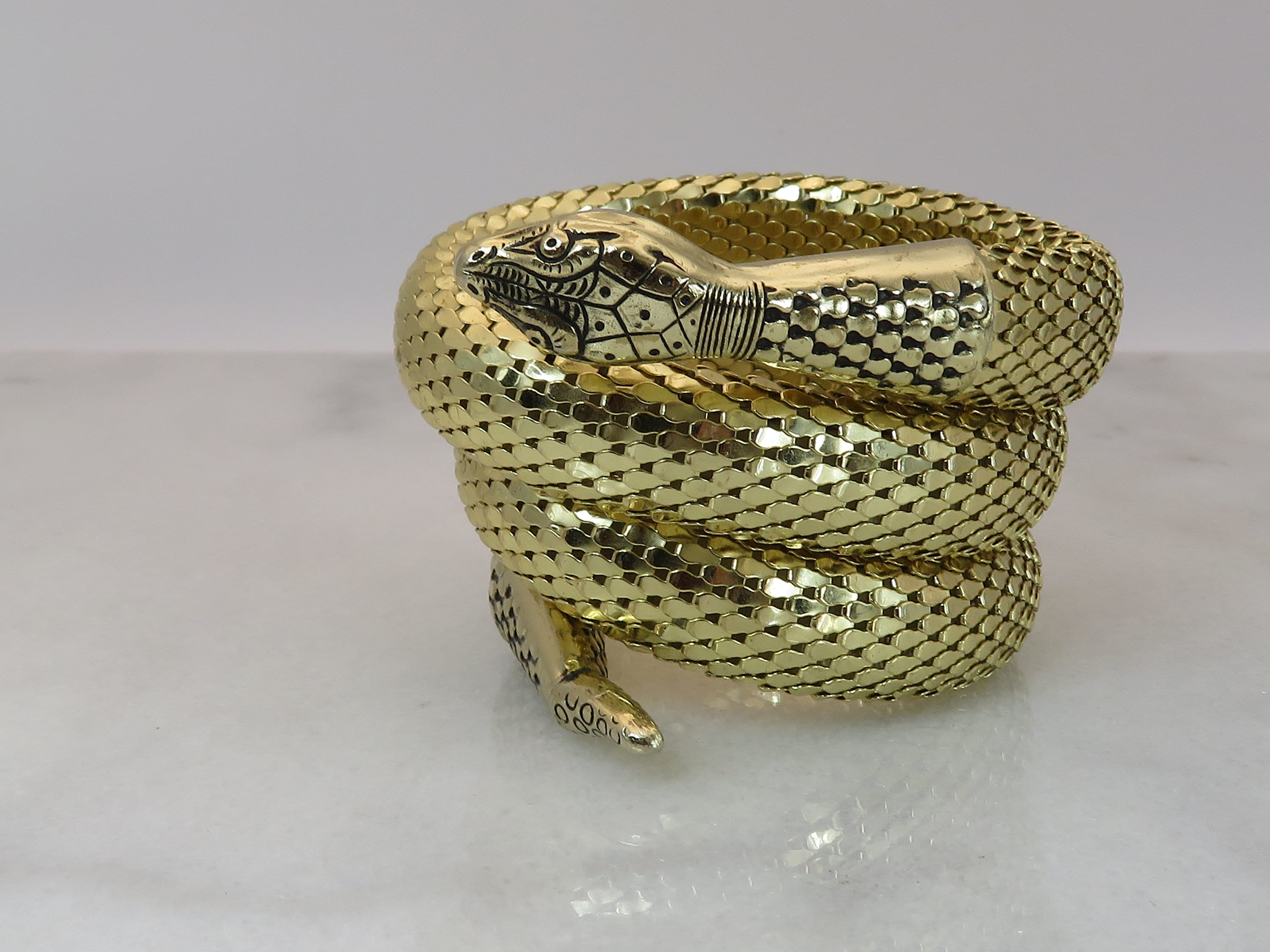 SOLD** Antique snake bracelet – Sperlich Jewelry