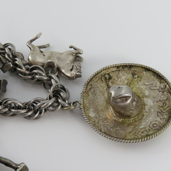 Bracelet Ancien En Argent Massif - Poids 51 Grammes - Bijou Vintage D'occasion