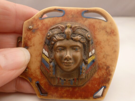 Estate 1920's Art Deco Egyptian Revival Celluloid