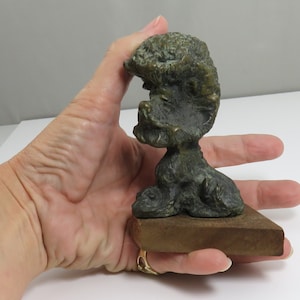 Rare Brutalist Abstract Lion Sculpture Bronze Mid Century Modern. Wonderful Unique