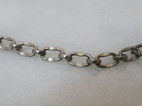 Vintage Navajo Sterling Silver Choker Necklace. - image 7