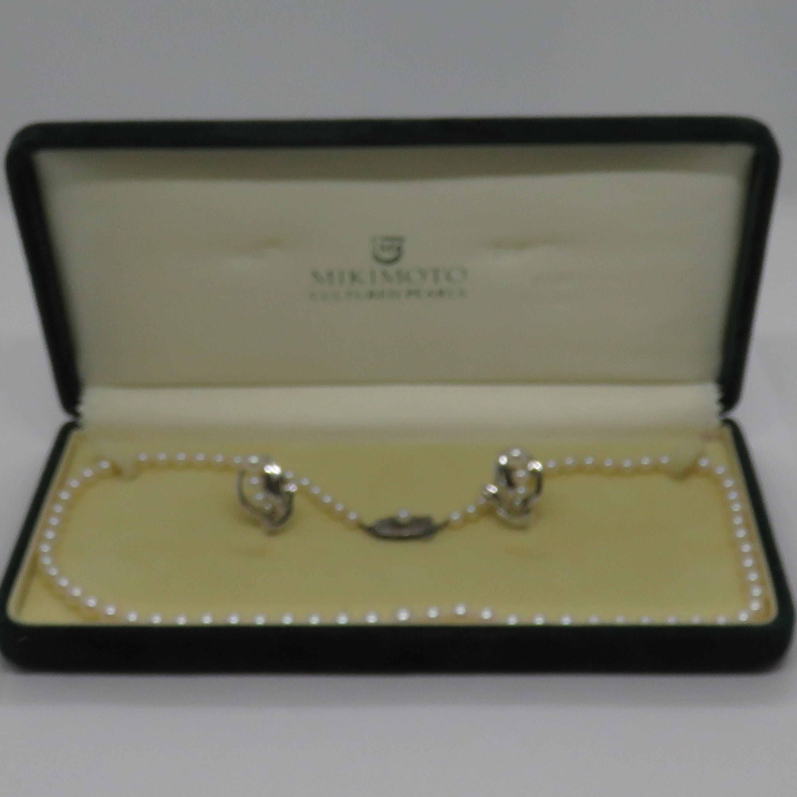 廃盤【MIKIMOTO】THE PEARL NECKLACE Mikimoto Pearl Necklace Japan Authentic Fine Jewelry Rare