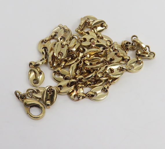 Estate 14k Gold Mariner Gucci Puff 