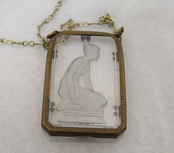 Vintage Crystal Pididdly links Necklace. - image 1