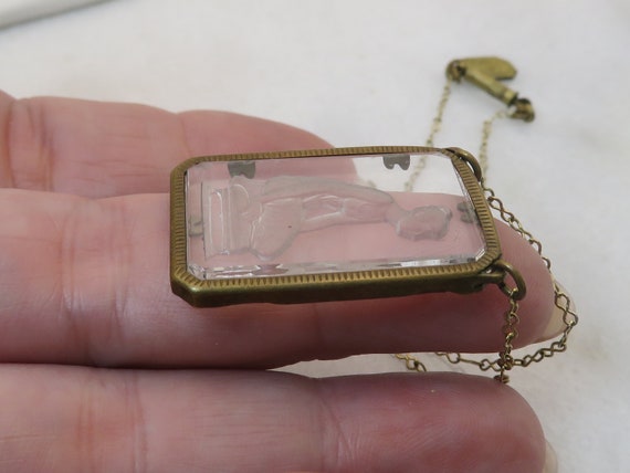 Vintage Crystal Pididdly links Necklace. - image 3