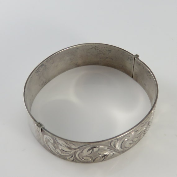 Victorian Silver Filled Bangle Bracelet. - image 5