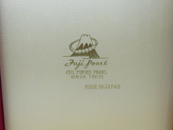 Vintage Fuji Pearl Strand Graduated 15.5 inches N… - image 2