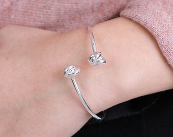 Double End Knot Friendship And Love Knot Bangle, Friendship Jewellery , Friendship knot,  Friendship Knot Jewellery, Love Knot