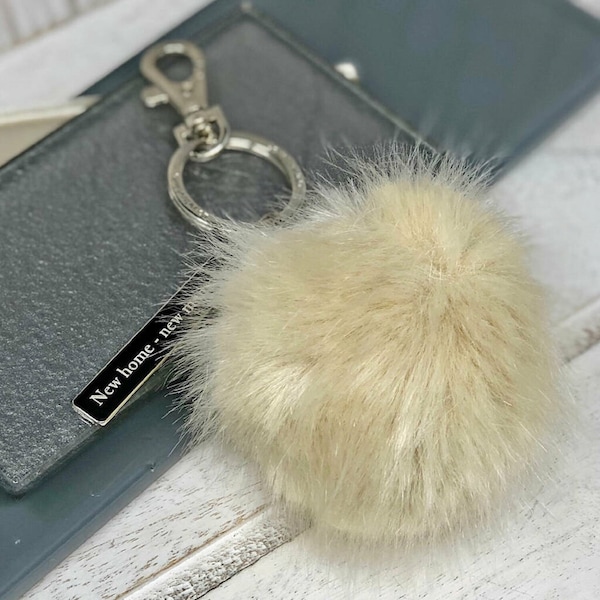 Pom Pom Keyring Etsy UK